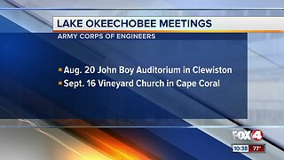 Army Corps of Engineers hold Lake Okeechobee meetings