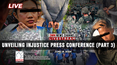 LIVE: Unveiling Injustice Press Conference Part 3 | June 16, 2024