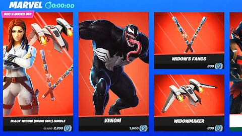 *NEW* FORTNITE ITEM SHOP COUNTDOWN! NEW VENOM SKIN IN FORTNITE! (FORTNITE ITEM SHOP LIVE)