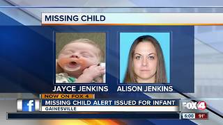 Missing Child Alert issued for infant