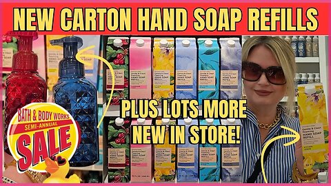 SAS DA7 17 NEW Carton Hand Soap Refills Plus More New Fall at Bath & Body Works | #bathandbodyworks