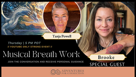 ADVENTURES FOR CONNECTION - MUSICAL BREATHWORK WITH BROOKE