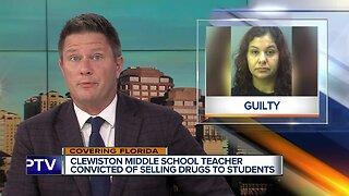 Florida teacher found guilty of selling drugs to kids at school
