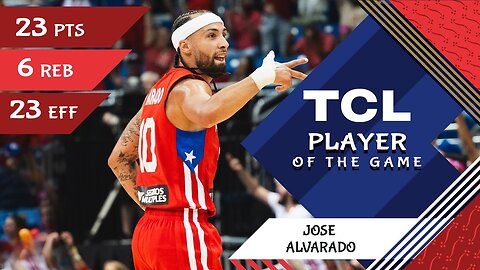 Jose Alvarado (23 PTS) - TCL Player Of The Game - LTU vs PUR - FIBA OQT 2024 Puerto Rico