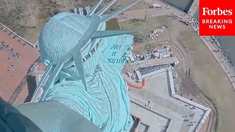 WATCH: Camera Atop Statue Of Liberty Captures 4.8 Magnitude Earthquake That Shook NYC Area