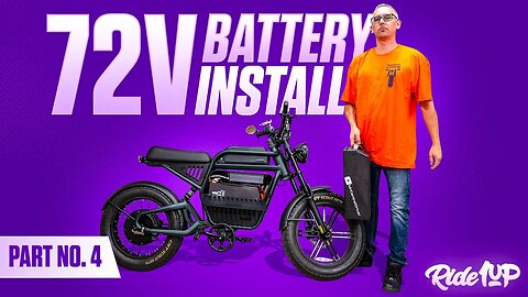 RIDE1UP REVV 1 - 72v BUILD Pt.4