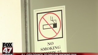 East Lansing considers smoking ban