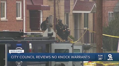 When should Cincinnati police be able to use no-knock warrants?