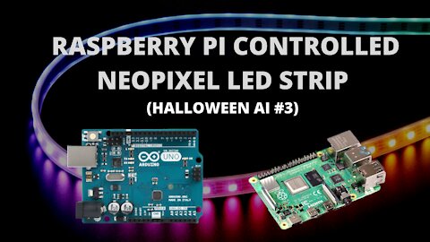 Raspberry Pi Controlled NeoPixel LED Strip with Arduino