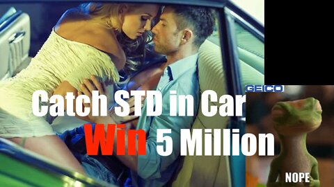 Genius Catches STD in Car-- Sues + Wins $5 Million from Geico