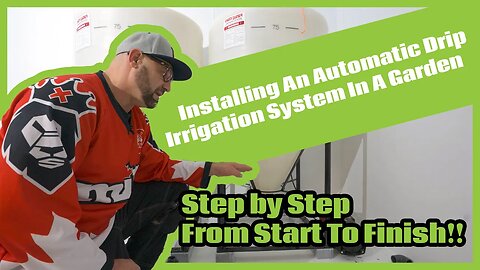 HOW TO INSTALL AN AUTOMATIC DRIP IRRIGATION SYSTEM FOR YOUR INDOOR GARDEN