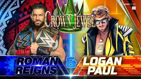 Roman Reigns Destroys Logan Paul WWE Crown Jewel
