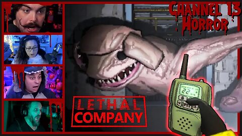 Lethal Company: Episode 2 of Gamers React to Horror - Gunny - Jumoscares