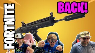 LIVE 🔴 FAMILY FORTNITE! THEY'RE BACK!!!