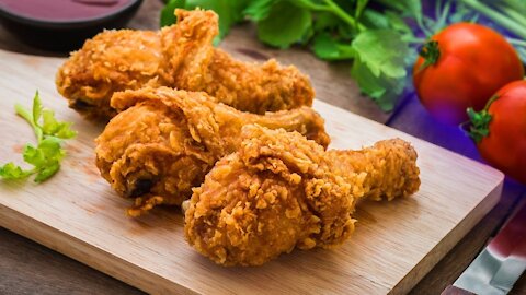 KFC style Fried Chicken Recipe | Kentucky Fried Chicken, Spicy Crispy chicken fry