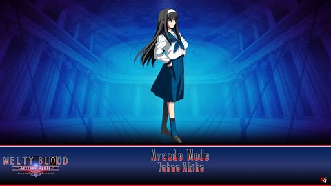 Melty Blood: Actress Again: Current Code: Arcade Mode - Tohno Akiha