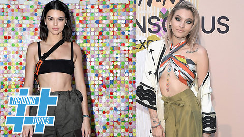 Kendall Jenner & Paris jackson Take Coachella Fashion To The Streets! | Trending Topics!