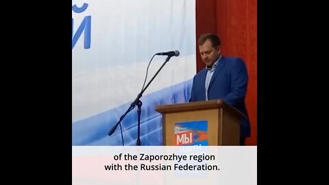 Head of Zaporozhye region announces order for referendum on reunification with Russia