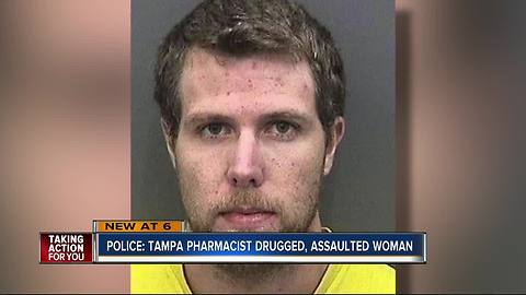 Police: Tampa pharmacist drugged, assaulted woman