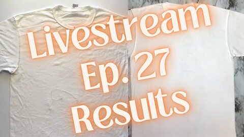 Tie-Dye Designs: Livestream Results Ep. 27 Pleated Prism