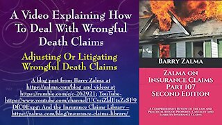 A Video Explaining How to Deal With Wrongful Death Claims