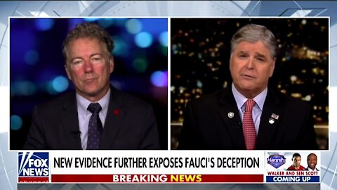 Sen Rand Paul: All Evidence Points Towards COVID Coming From Wuhan Lab