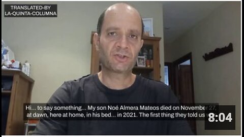 Testimony of a father who lost his son: he relates it to the vaccine. Sudden death at the age of 16.
