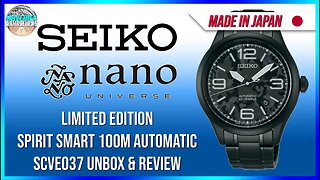 Japanese Collaboration! | Seiko Nano Universe Limited Edition 100m Automatic SCVE037 Unbox & Review