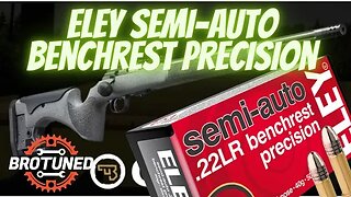 CZ 457 LRP - Eley Semi-auto 22LR Benchrest Precision - 50 yard ammo test