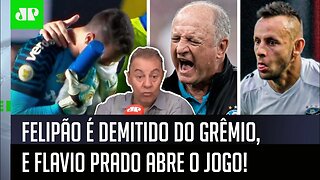 "É PREOCUPANTE! O auxiliar do Felipão ME DISSE que..." Flavio ABRE O JOGO após DEMISSÃO no Grêmio!