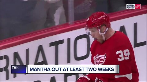 Anthony Mantha out 'at least two weeks' with lower body injury