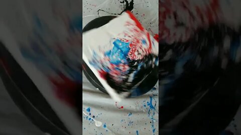 Pouring to Korn - Abstract Art