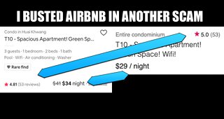 Airbnb bait and price switch scam