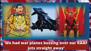 'We had war planes buzzing over our RAAF jets straight away’