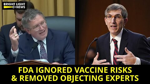 FDA Ignored Vaccine Risks & Removed Objecting Experts