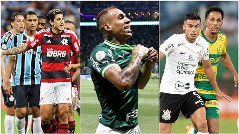 Palmeiras ATROPELA o São Paulo; Flamengo PERDE DE VIRADA pro Grêmio; Corinthians VENCE! | CANELADA