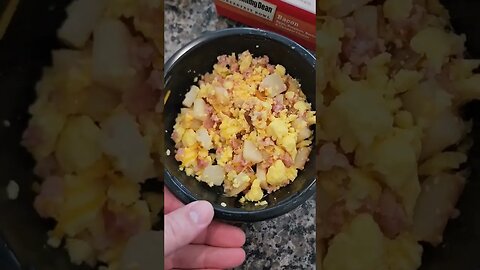 Bacon Breakfast Bowls Compared! Is Jimmy Dean or Great Value Better? #shorts