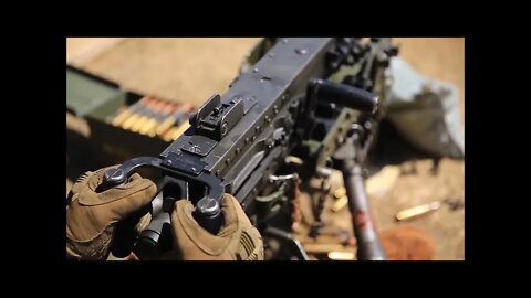 U.S. Marine M2 Machine Gun Range - Large Scale Exercise 2021