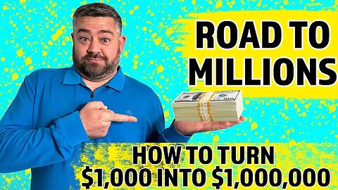 The Road To Millions Bankroll - How to Turn $1,000 into $1,000,000 - Betting Streak of the Day!