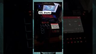 SSL drums from @EASki #akaipro #irig #beatmaker