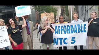 The 5 World Trade Center 100% Affordable Rally 9/13/2022 hosted by @AffordableTower 9/13/2022
