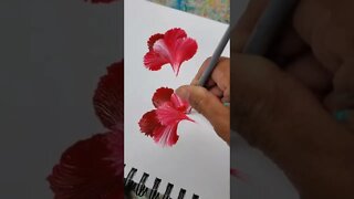 He made flowers so satisfying Video By artsycolorsplash
