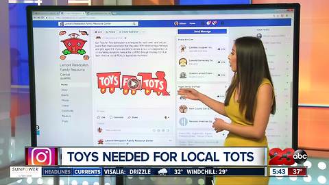 New, unwrapped toys needed for Lamont area