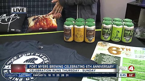 Celebrating Fort Myers Brewing's 6th birthday