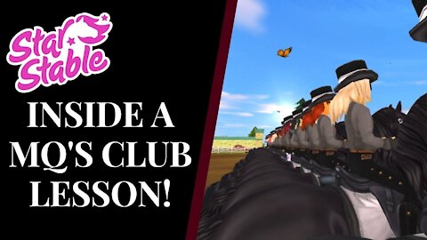 Inside a Metal Queens SSD CLUB DRESSAGE LESSON Star Stable Quinn Ponylord