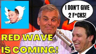 The Herd's Colin Cowherd Says REPUBLICANS Will DOMINATE & LOVES Elon Musk Buying Twitter!