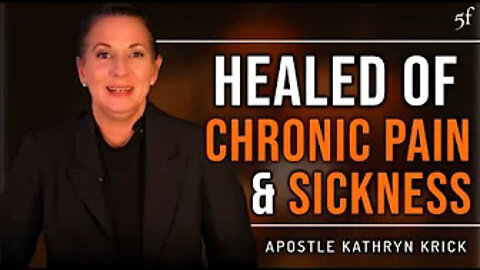 Healed of Chronic Pain & Sickness