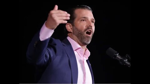 Was Don Jr. having a private conversation with me?