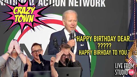 Joe Biden Sings Happy Birthday to MLK III's Wife, Forgets Her Name Mid Song! (Crazy Town)