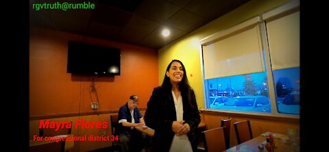 Mayra Flores speaks to the McAllen Teaparty